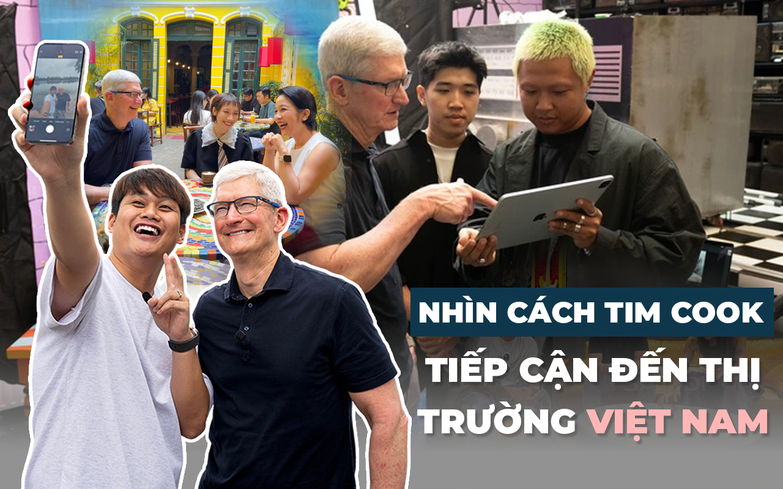 Nhìn cách Tim Cook ghé thăm Việt Nam để hiểu vì sao Apple trở thành đế chế công nghệ hàng đầu thế giới